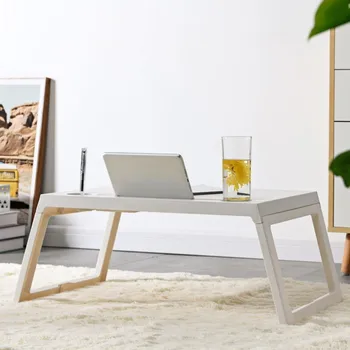 1шт белый бежево-серый с отделением для карт, вставкой для ручки, подстаканником со скрытым ящиком, легкий офисный компьютерный стол в роскошном стиле