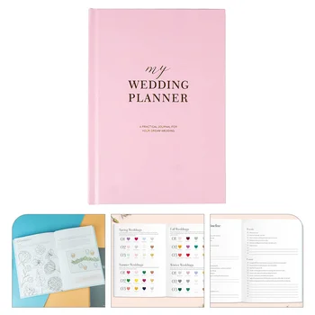 Свадебная книга, романтический планировщик, блокнот для планирования, подарок для девичника, блокнот для невесты